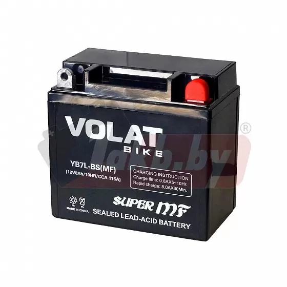 VOLAT YB7L-BS AGM (8 A/h), 115A R+