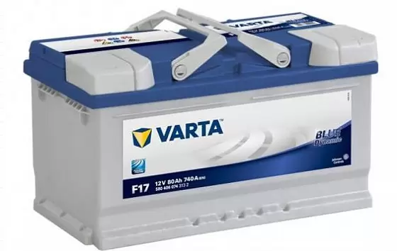 Varta Blue Dynamic F17 (80 А/h), 740А R+ (580 406 074)