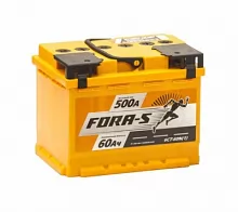 Аккумулятор FORA-S (60 A/h), 500 A R+