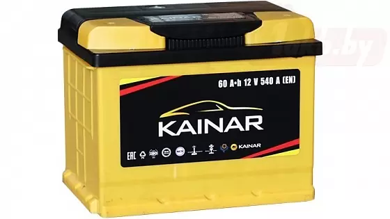 Kainar (60 A/h), 540A L+