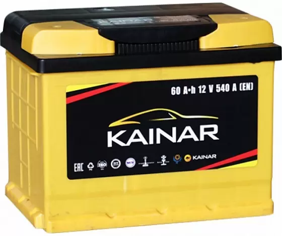 Kainar (60 A/h), 550A R+