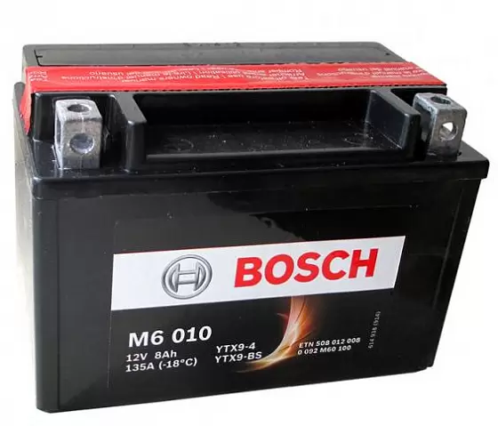 Bosch M6 010 508 012 008 (8 A/h), 135A L+