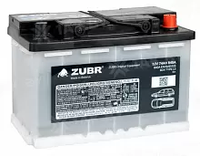 Аккумулятор Zubr Original (74 A/h), 800А R+