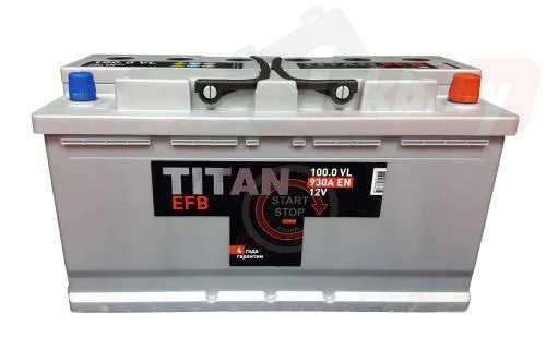 Titan EFB (100 А/h), 930A R+