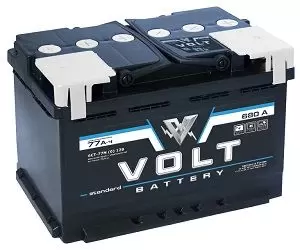 VOLT Standart 6СТ-77 NR (77 А/ч, 550 А)