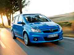 Аккумуляторы для Легковых автомобилей Opel (Опель) Zafira OPC