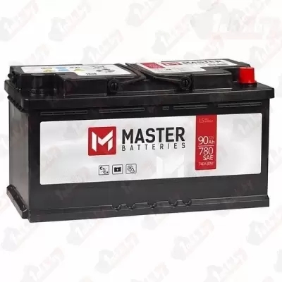 Аккумулятор MASTER BATTERIES Asia (90 A/h), 700A R+