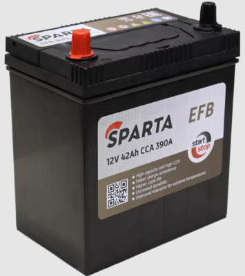 SPARTA EFB Asia (42 A/h) 390A L+