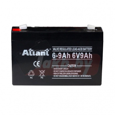 Аккумулятор для ИБП Atlant (9 A/h), 6V  