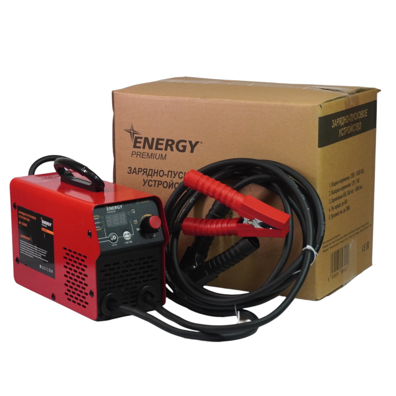 Energy Premium EP-JS300 (12В, 300А) Старт-джампер LiFePO4 с функцией Power Bank - фото 3