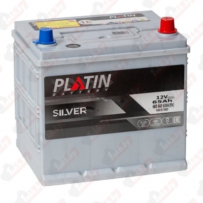 PLATIN ASIA SILVER (65 A/h), 630A R+ (с бортом)