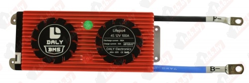 Плата BMS LiFePO4 4S 100A 12V 100A