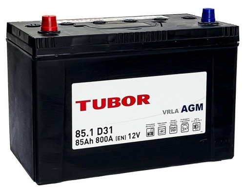 TUBOR Asia AGM (85 A/h), 800A L+