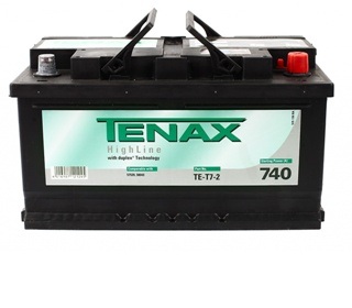 Tenax high 580406 TE-T7-2 (80 А/ч, 740 А)