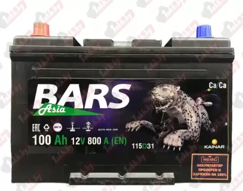 BARS Asia (100 А/h), 800A L+