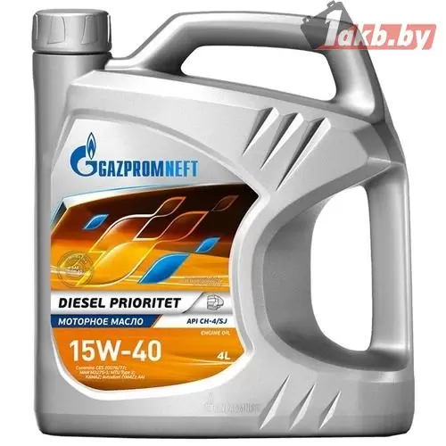 Gazpromneft Diesel Prioritet 15W-40 4л