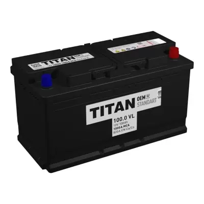 Titan Standart (100 А/h), 820A R+