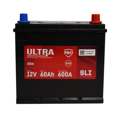 ULTRA PRO Asia (60 A/h), 600A R+ (с бортом)