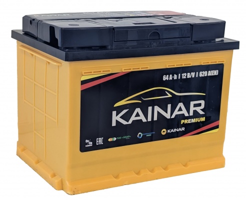 Kainar Premium (64 A/h), 620A R+
