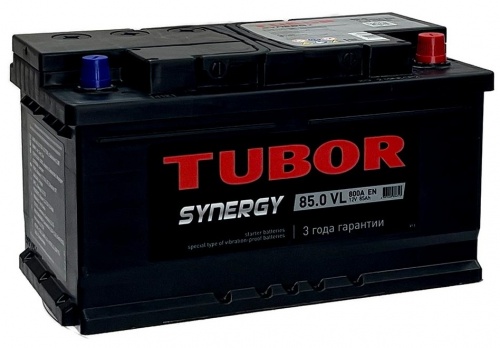 TUBOR SYNERGY (85 A/h), 800A R+ низ.