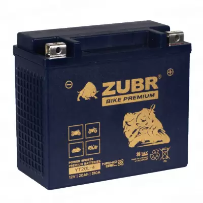 ZUBR BIKE PREMIUM YT20L-4 (20 A/h), 310A R+