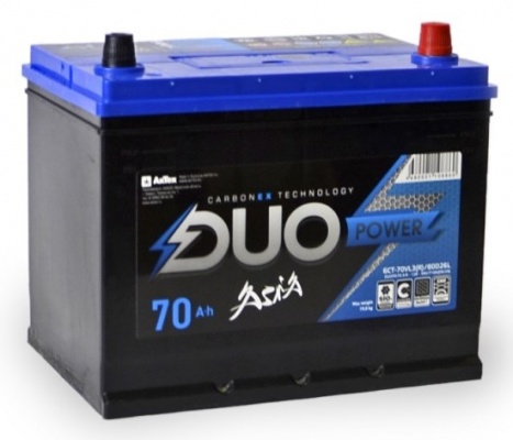 DUO POWER Asia (58 A/h), 710A R+