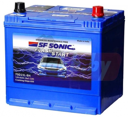 SF SONIC ASIA (65 A/h), 650A R+ (Exide)