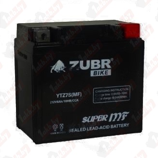 ZUBR AGM YTZ7S (6 A/h), 100A R+