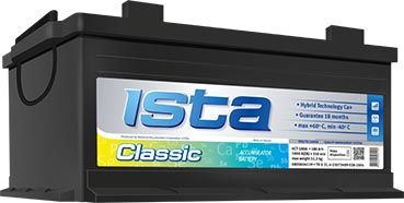 ISTA CLASSIC 6СТ-180 А1 (180 А/ч), 1050А