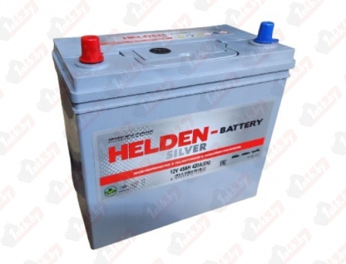 Helden JIS (45 A/h), 420A L+ тонкие клеммы