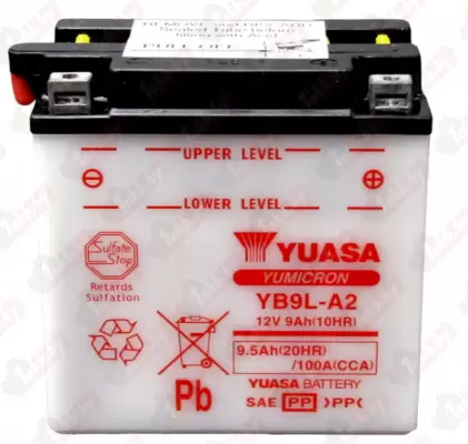 Yuasa YB9L-A2 (9 A/h) R+