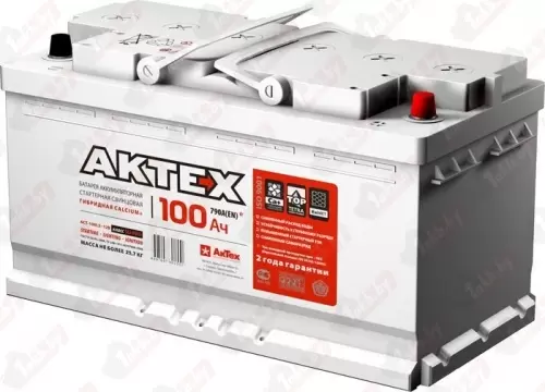 АКТЕХ ECO (100 A/h), 820A R+