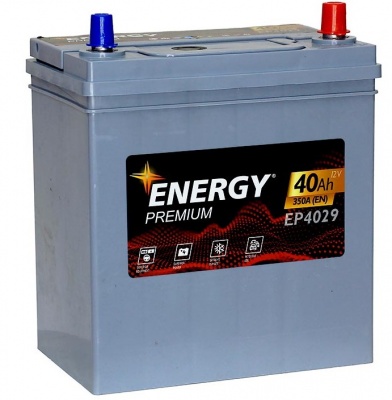 Energy Premium Asia EP4029 (40 A/h), 350A R+ т.кл.