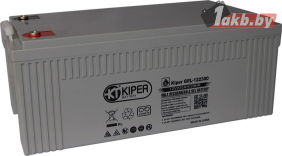 Аккумулятор Kiper GEL 12V 260Ah (ИБП), стационарный Front Terminal, для серверных шкафов и источников бесперебойного питания