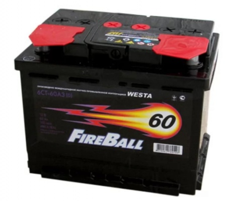 FireBall (60 A/h), 510A L+