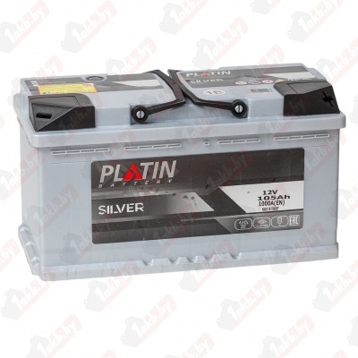 PLATIN SILVER (105 A/h), 1000A R+