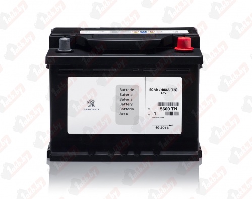 PSA 5600TN (50A/h), 480A, 12V