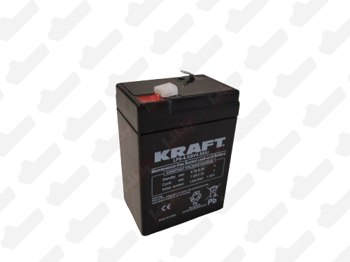 Аккумулятор для ИБП KRAFT (4.5 A/h) 6V  