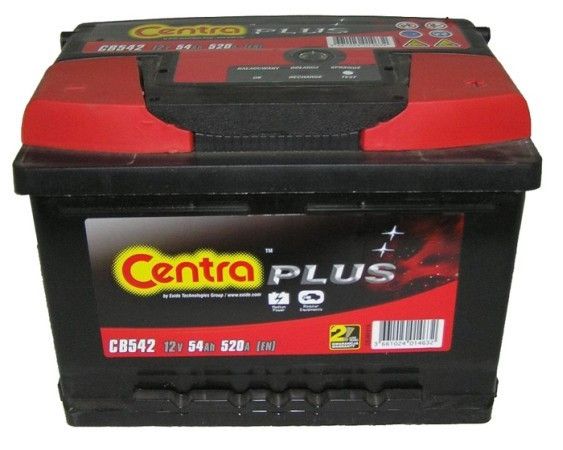 Centra Plus CB542 (54 А/ч), 520A R+