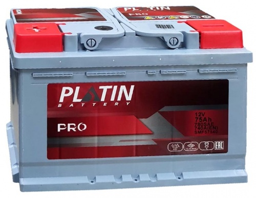 PLATIN PRO (75 A/h), 740A L+