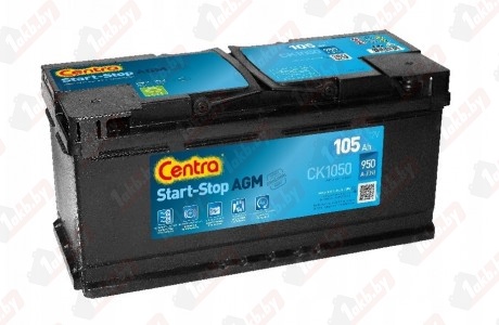 Centra START-STOP EFB CL1000 (100 A/H), 900A R+