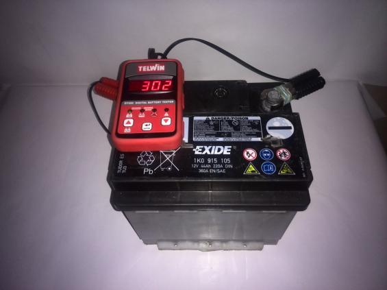 Аккумулятор Б/У Exide (44 A/h), 302A R+