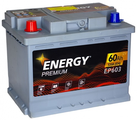 Energy Premium EP603 (60 A/h), 520A L+