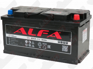 ALFA Standart (90 A/h) 800A, R+