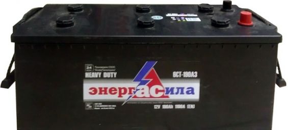 ЭНЕРГАСИЛА 6СТ- 190з (190 А/ч) 1100A (+ - )
