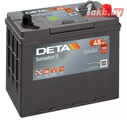 Deta Senator 3 DA456 (45 A/h), 390A R+