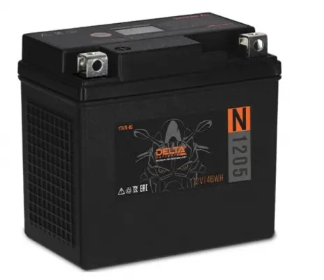 Delta N (Na-ion) 1205 (YTX5L-BS, YTZ7S), (3.8 A/h) 108A R+