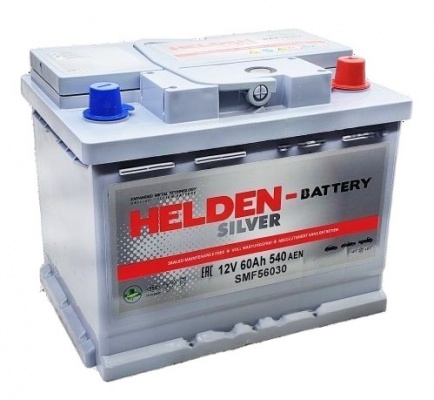 Helden Silver (62 A/h), 540A R+