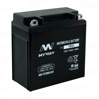 MYWAY BIKE YB5L (5 A/h), 60A R+
