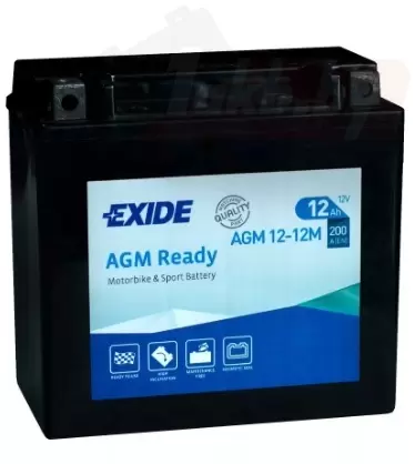 Exide AGM12-12M (12 A/h), 200A L+